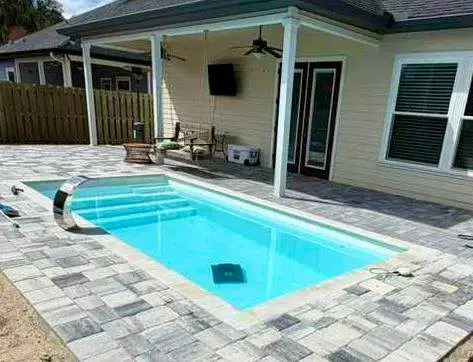 Key West pool installed by Homery in Central Florida