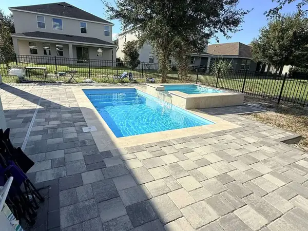 Pool + spa installed by Homery in Central Florida