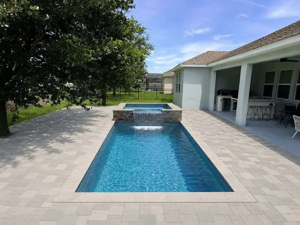 Pool + spa installed by Homery in Central Florida