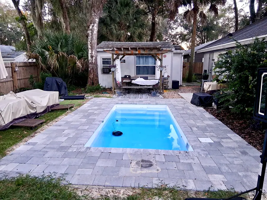Terminada, piscina Key West K5 en Sanford, FL